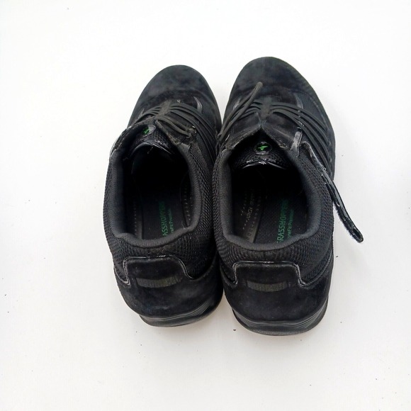 Grasshoppers‎ Shoes Womens 10 M Lace Sneakers Black Fabric EH32347 - Picture 4 of 14